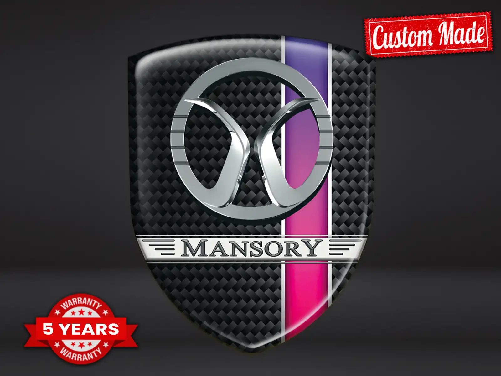 Mansory Emblema Auto Max Chic Durevole Pro Prestazioni